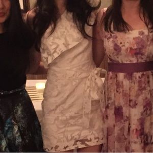 Milly White Floral Burnout Dress 2